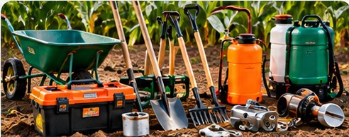 Agricultural hand tools and accessories