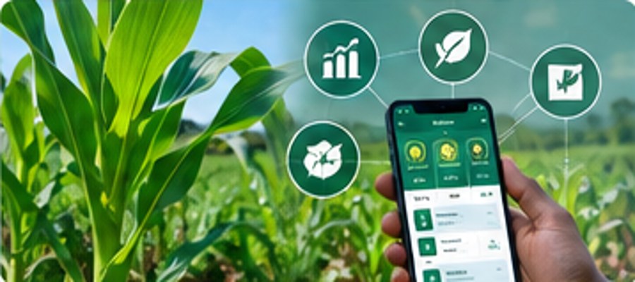 Digital Spatial Decision Support illustrative agricultural scene